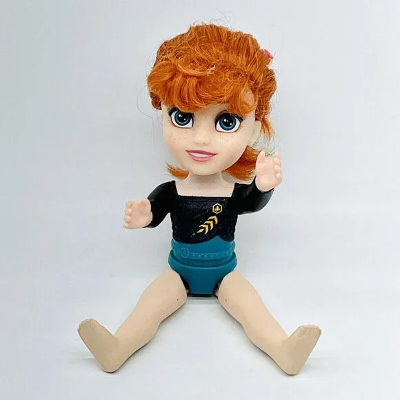 Disney Frozen 2 Petite Adventure Anna Doll  Rare Dress Costume Jakks Pacific Toy - Picture 11 of 11